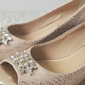 ANTONIO MELANI CREAM WEDGES!!❤❤❤